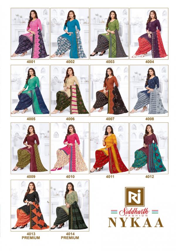 siddharth-nykaa-vol-4 Cotton Designer Exclusive Patiyala Dress Material